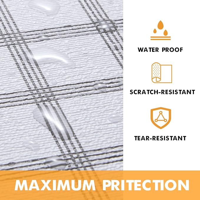 Viseeko Shelf and Drawer Liner for Kitchen Cabinet, 18in x 20ft - Image 9