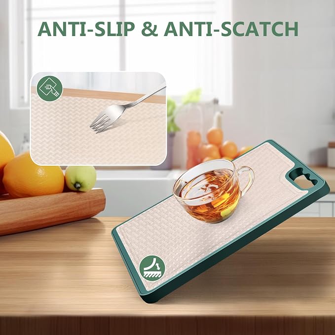 Shelf Liners, Non-Adhesive Drawer Liner, Waterproof & Oil-Proof Kitchen Cabinet Cupboard Liner Plastic EVA Material BPA Free Fridge Liner Mats Paper Protector for Shelves (Clear/24in x 240in) - Image 4