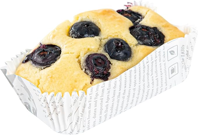 Restaurantware 5 oz Paper Elliptical Newsprint Large Baking Cup, 200 Pack - Image 11