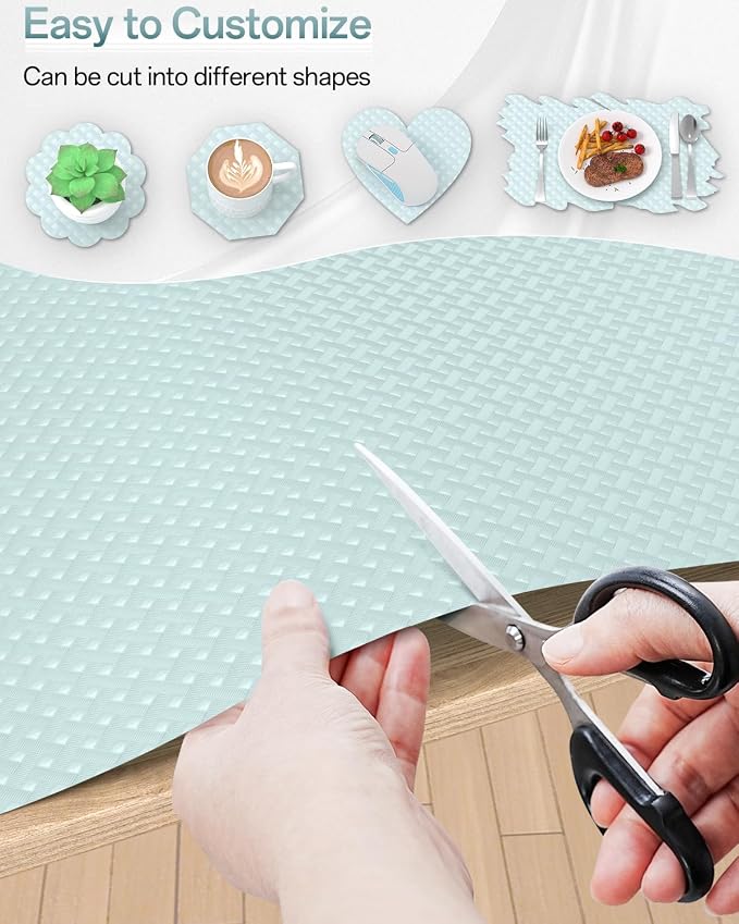 GTJ Shelf and Drawer Liner for Kitchen Cabinet Non-Adhesive Non Slip - Image 6