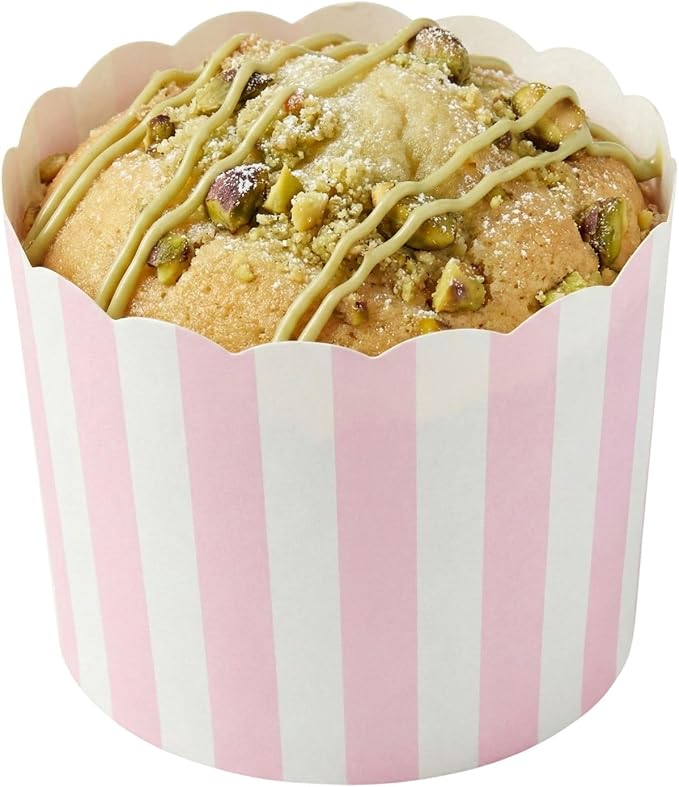 Restaurantware Baking Cups 200 Pack of 6 oz Paper Cupcake Liners Greaseproof Scalloped Oven-Safe Elegant Dessert Muffin Cups Disposable for Parties - Image 6