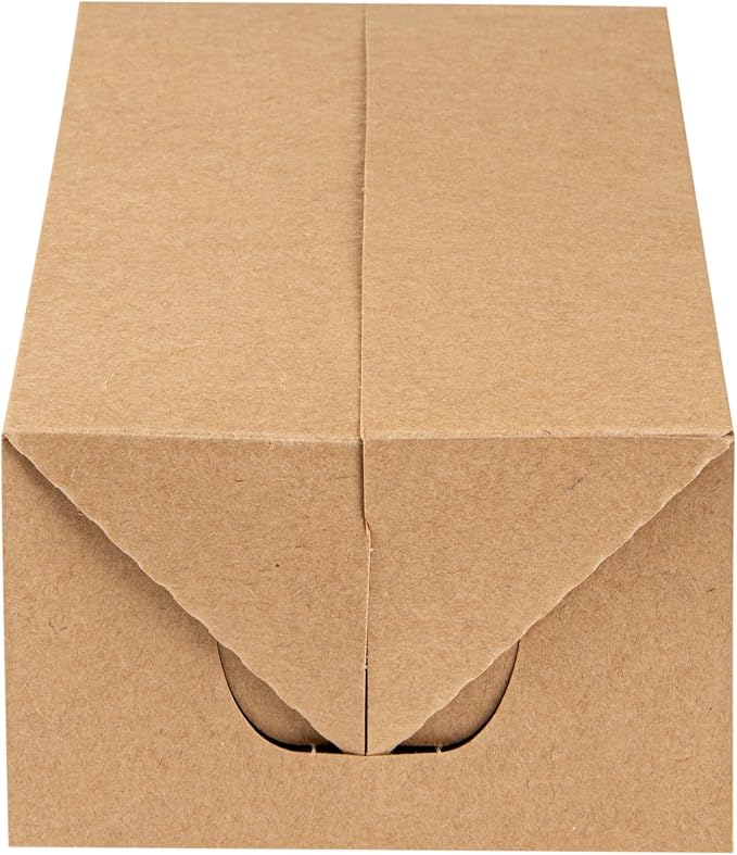 Restaurantware Takeout Food Container 400 Count 71 Ounce Paper Disposable Food Box Spill-Resistant Rectangular Kraft Box Secure Closure Brown - Image 10
