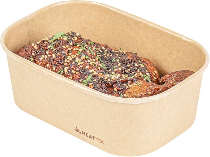 Restaurantware Kraft Paper Serving Container, Oven-Safe, 25 oz, 100 Ct by Restaurantware