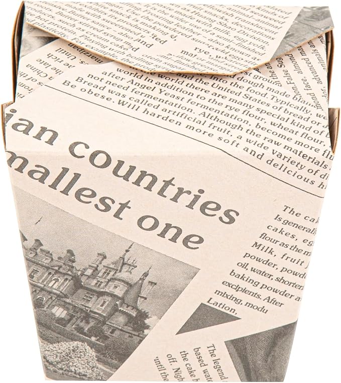 Restaurantware 26 oz Paper Square Noodle Take Out Container, 200 Ct - Image 9