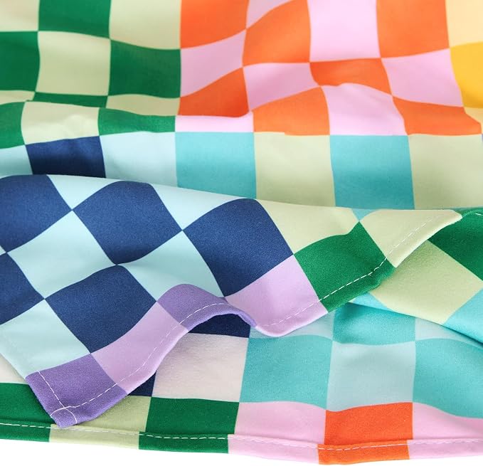 Dock & Bay Kid's Towel - Quick Dry, Sand Free - Compact, Lightweight - 100% Recycled - Includes Bag - Check Me Out - Large (160x90cm, 63x35) - Image 6