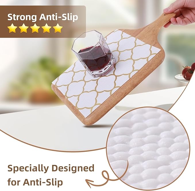 Shelf Drawer Liners for Kitchen Cabinets 12 in X 30 Ft Drawer Liner - Image 2
