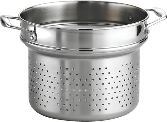Tramontina Signature Stainless Steel Pasta Strainer Insert for Pot by Tramontina