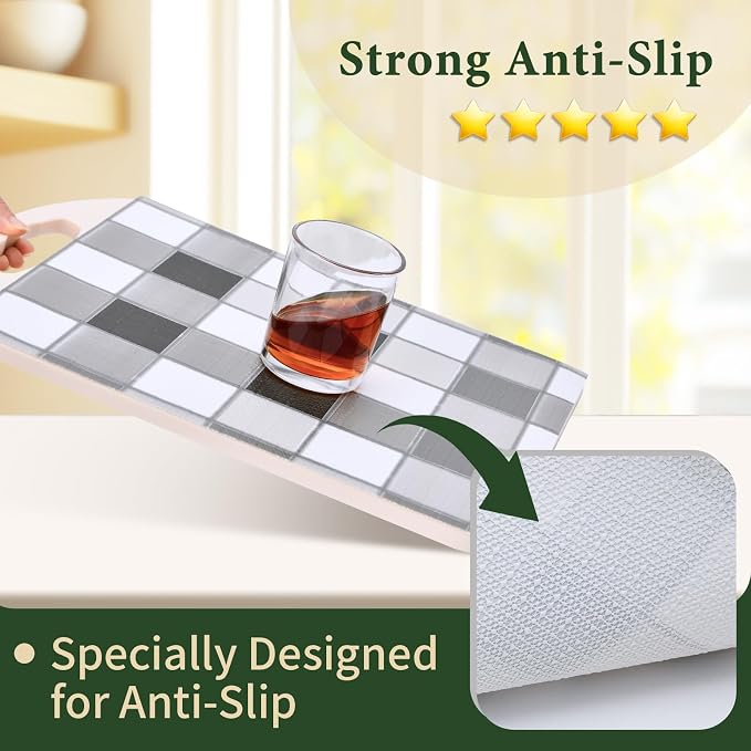 Drawer and Shelf Liner for Kitchen Cabinet: 23.6 in X 20 Ft Non Slip - Image 5