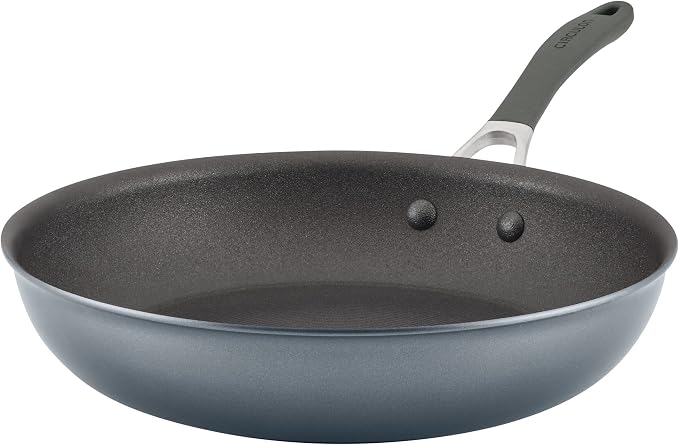 Circulon A1 Series with ScratchDefense Technology Nonstick Induction Frying Pan/Skillet, 12 Inch, Graphite by Circulon