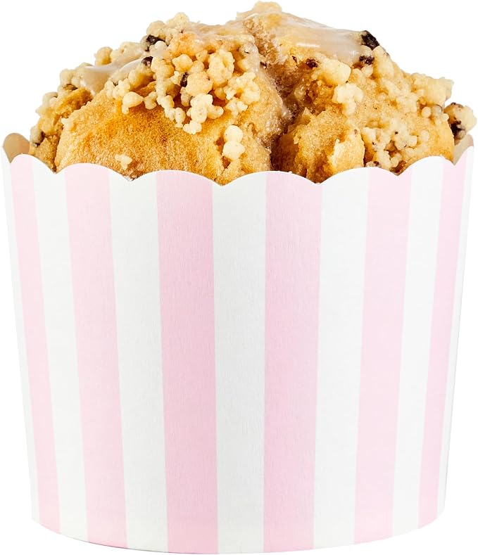 Restaurantware Baking Cups 200 Pack of 6 oz Paper Cupcake Liners Greaseproof Scalloped Oven-Safe Elegant Dessert Muffin Cups Disposable for Parties - Image 9