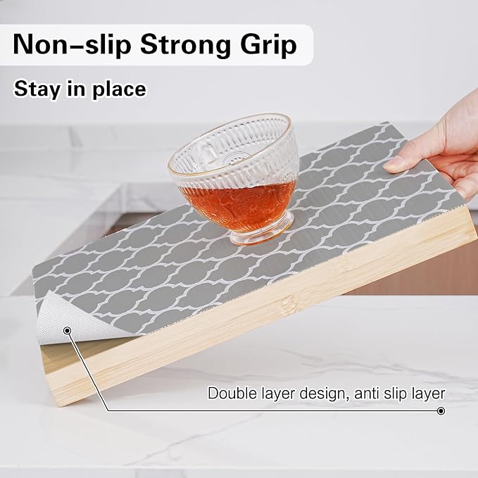 Drawer and Shelf Liner for Kitchen Cabinet Non-Adhesive 24in x 30FT - Image 2