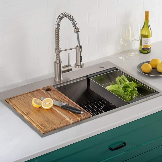 KRAUS Stainless Steel 16.75 in Workstation Sink Colander CS-6 - Image 13