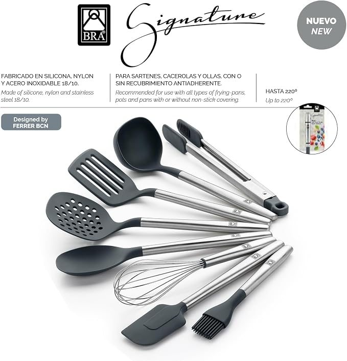 BRA Signature - Brush Stainless Steel 18/10, Nylon and Silicone - Image 4