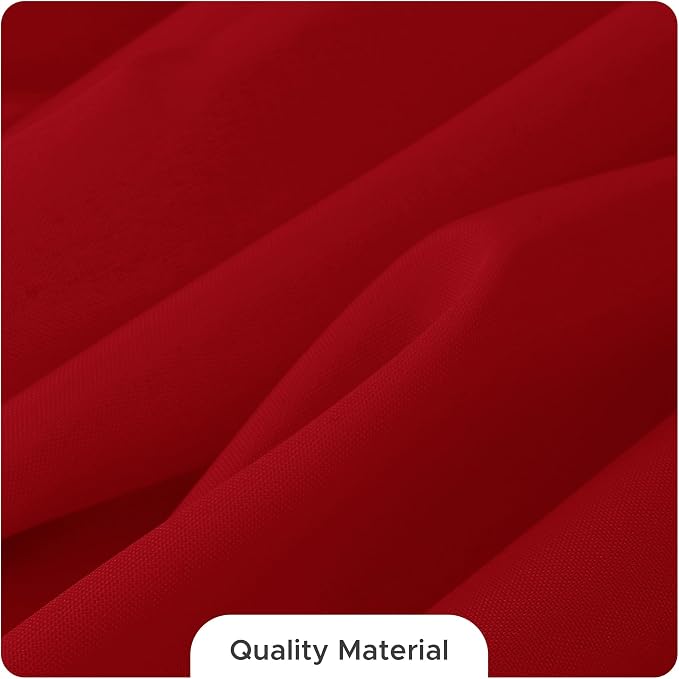 Fitable 8 Pack Red Tablecloths 70x120 Inch for 6-8 Ft Rectangle Tables - Image 7