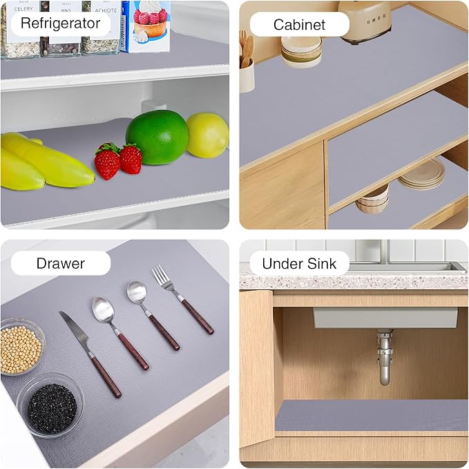 Drawer and Shelf Liner for Kitchen Cabinet Non-Adhesive 12in x 30FT - Image 8