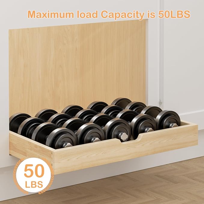 Pull Out Drawers for Cabinets, 31½” W x 21” D Soft Close Pull Out Cabinet Organizer, Cabinet Pull Out Shelves Requires At Least 32.5” Cabinets Opening - Image 6