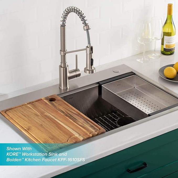 KRAUS Stainless Steel 16.75 in Workstation Sink Colander CS-6 - Image 2