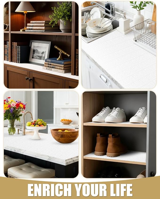 Drawer and Shelf Liners for Kitchen Cabinets Non-Adhesive - Image 7