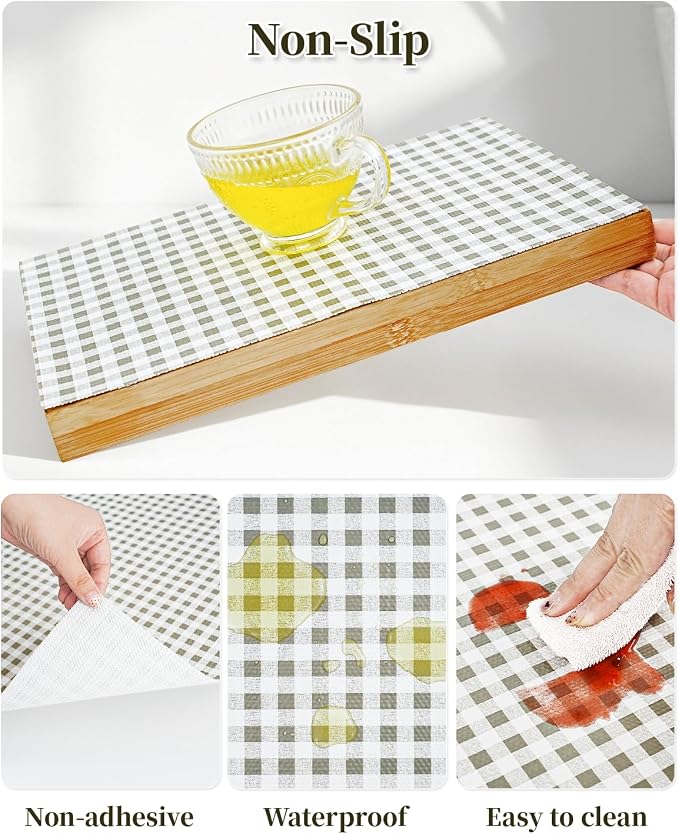 Drawer and Shelf Liners for Kitchen Cabinets Non-Adhesive - Image 2