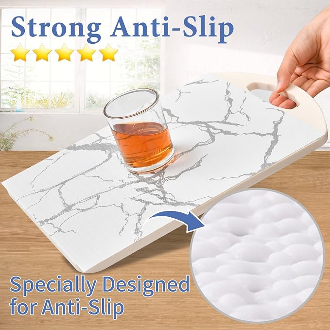 Drawer and Shelf Liner for Kitchen Cabinet: 12 in X 20 Ft Non Slip - Image 3