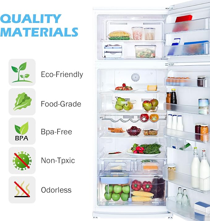 Drawer Liners, Waterproof Shelf Liner, Anti-Slip Non-Adhesive BPA Free Kitchen Cupboard Cabinet Liner Refridge Fridge Mats Sink Protector Strong Durable for Home (Clear/23.6in x 20Ft) - Image 6