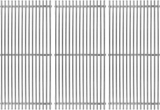 SF6089 (3-Pack) 18.7" SUS304 Cooking Grates for Weber Genesis II 400 and Genesis II LX 400, Genesis II/LX E410 E415 E435 E440 S410 S415 S435 S440 Series Grills, Replaces for Weber 66089