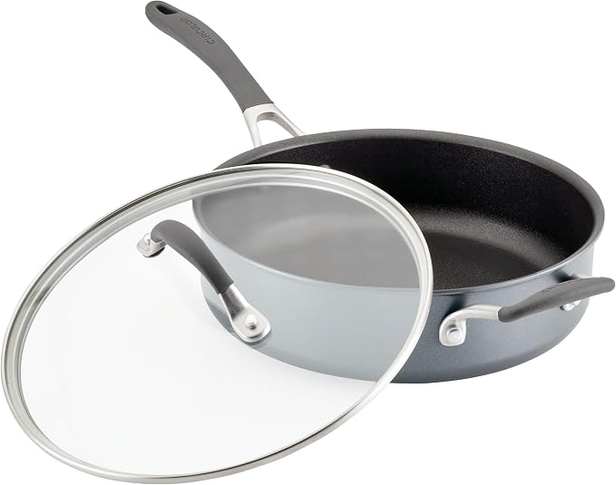 Circulon A1 Series Nonstick Induction Sauté Pan with Lid, 5-Quart, Graphite - Image 13