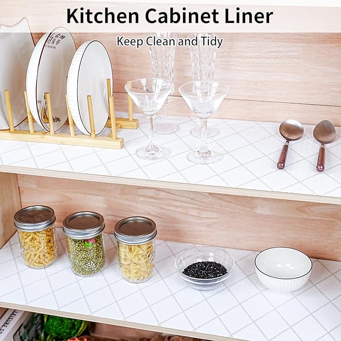 Drawer and Shelf Liner for Kitchen Cabinet Non-Adhesive 12in x 30FT - Image 5