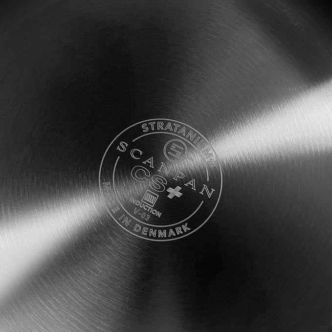Scanpan CS+ 2-Piece Nonstick Fry Pan Set (8 & 10 1/4 inch) – Compatible with All Cooktops, Induction Ready, Metal Utensil Safe, Oven Safe to 500°F, Dishwasher Safe - Image 8