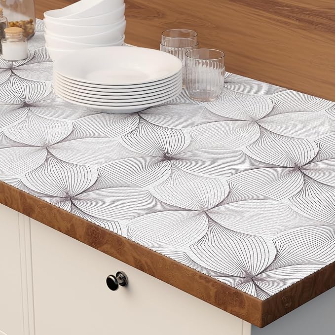 Quttisay No Adhesive Shelf Liners for Cabinets Drawer Liner 12in x 10ft - Image 7