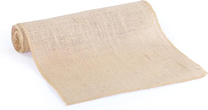 VDS Pack of 6, Natural Burlap Table Runner 12" x 108" - Rustic Boho Table Décor for Wedding, Party & Home - Jute Table Runner for Dining Table, Events, Holiday, Farmhouse & Country Style Decorations - Image 5