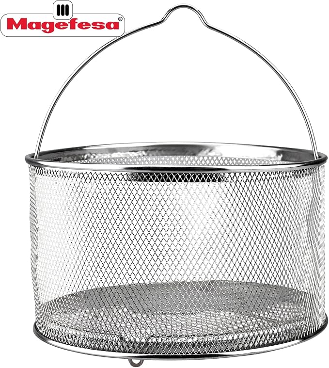 MAGEFESA IDEAL 11-Piece Cookware Set: 2 Stockpots, 2 Saucepans, 2 Mini Sauté Pans, 2 Skillets, Mesh Strainer, Stainless Steel, All Stovetops (Incl. Induction), Dishwasher Safe - Image 6