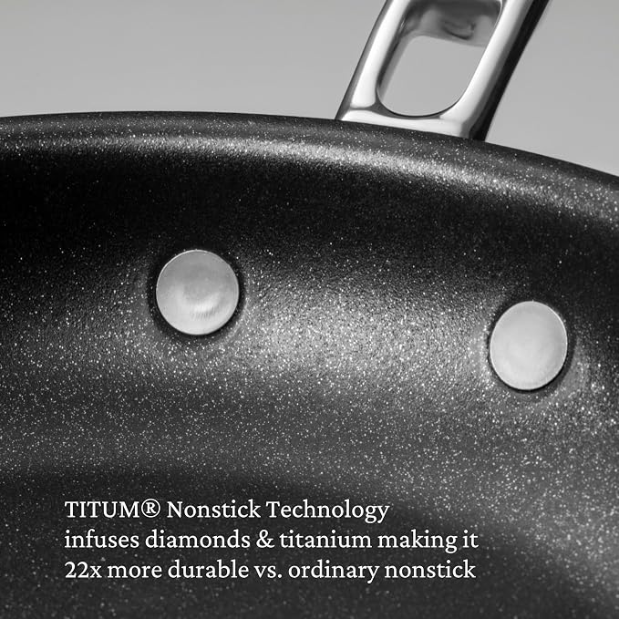 Thomas Keller Insignia by Hestan- TITUM Nonstick 8.5" Sauté Pan - Image 5
