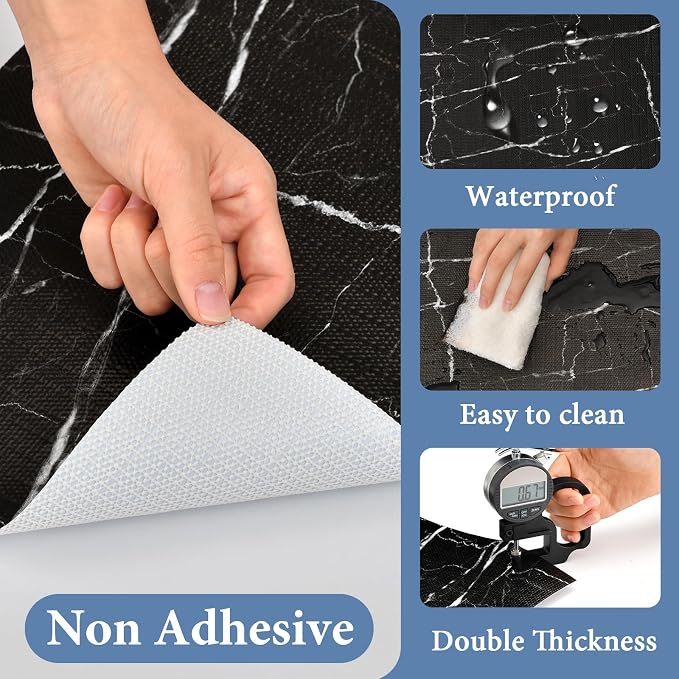 Drawer and Shelf Liner for Kitchen Cabinet: 23.6in X 20Ft Non Slip - Image 3