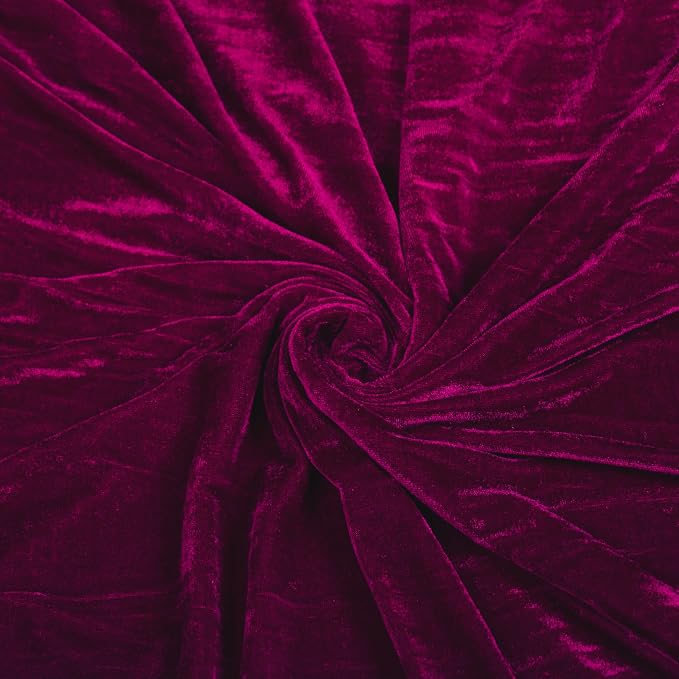 MDS® Pack of 10 | Wine | Velvet Table Runner 20 x 120 Inches 10ft Long Luxurious Soft Romantic Wedding Runners for Party Reception Bridal Shower Birthday Banquets Dinner Table Decoration - Image 6