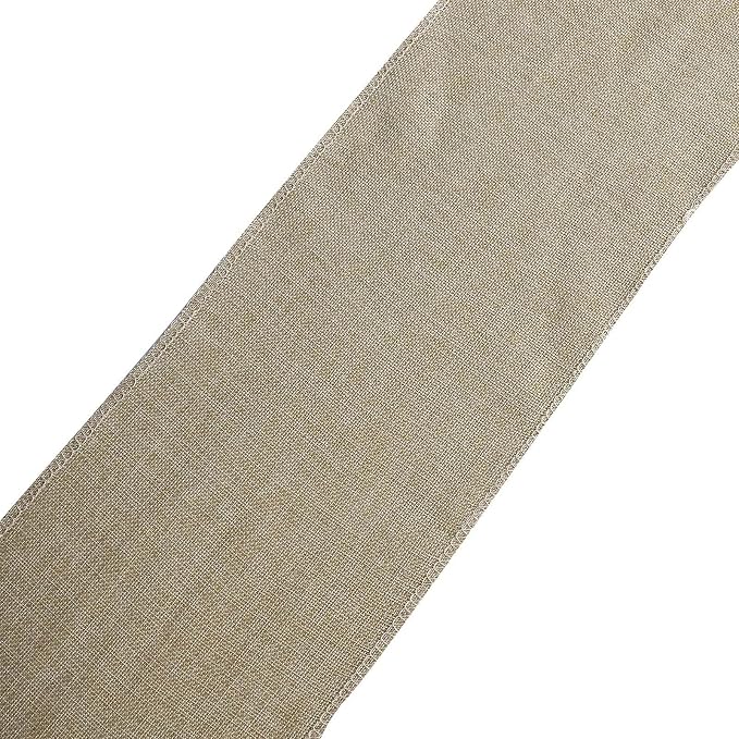Efavormart 5 Pack | Natural Jute Faux Burlap Chair Sashes, Boho Chic Linen Decor - 6"x108" - Image 6