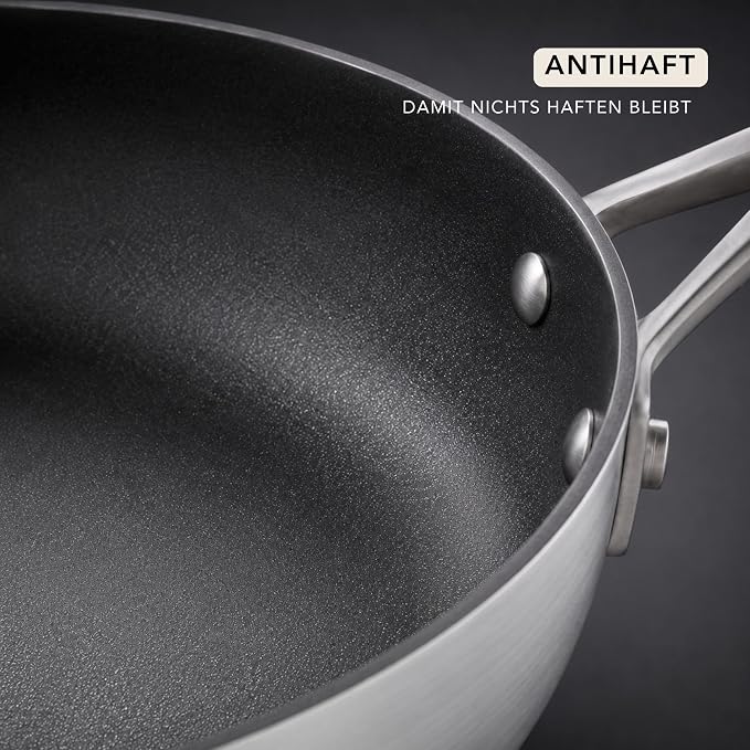 Scanpan CS+ 2-Piece Nonstick Fry Pan Set (8 & 10 1/4 inch) – Compatible with All Cooktops, Induction Ready, Metal Utensil Safe, Oven Safe to 500°F, Dishwasher Safe - Image 5