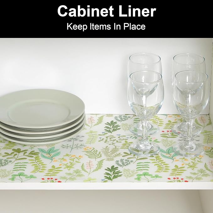 Cooyes Shelf Liner Drawer Liners, Shelf Liners for Kitchen Cabinets - Image 4