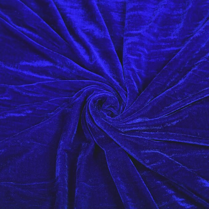 MDS® Pack of 12 | Royal Blue | Velvet Table Runner 20 x 120 Inches 10ft Long Luxurious Soft Romantic Wedding Runners for Party Reception Bridal Shower Birthday Banquets Dinner Table Decoration - Image 6