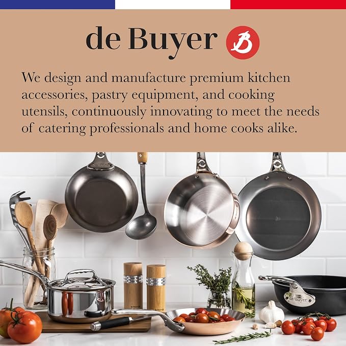 de Buyer Perforated Aluminum Baking Sheet - 15.75” x 11.8” - Perfect for Pastries, Cakes & Tarts - Easy to Clean - Image 5