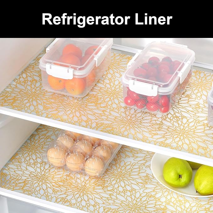 Cooyes Shelf and Drawer Liners for Kitchen Cabinets, Non Adhesive Liner - Image 5