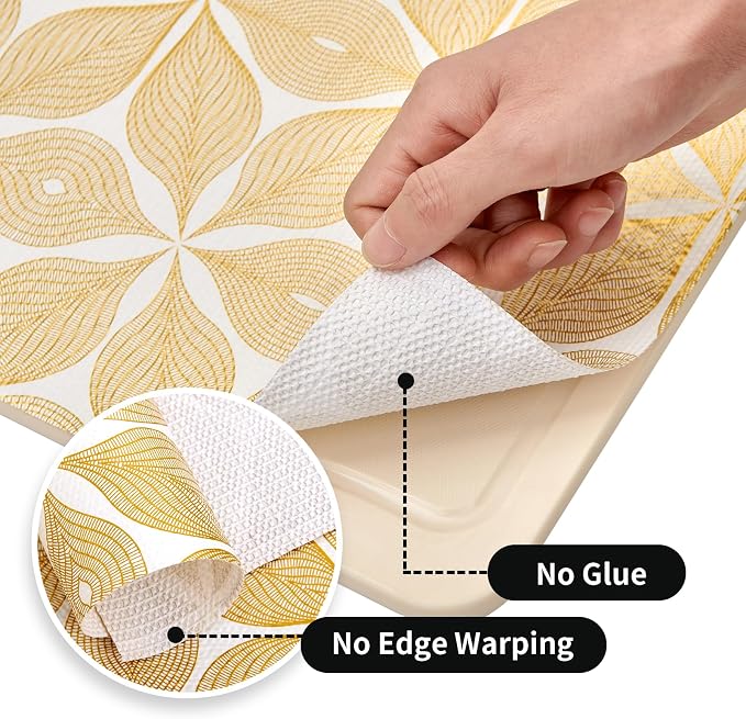 Shelf Liners for Kitchen Cabinets 17in x 20FT, Non Adhesive Cabinet Liner - Image 5