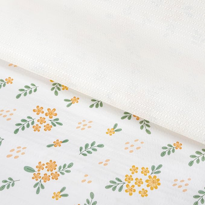 RAY STAR 20 Inch x 10 Ft Shelf Liner for Kitchen Cabinets, Non-Adhesive Cabinet Liner Washable, Drawer Liner for Dresser Non-Slip Bathroom [Orange Honey Blossom] - Image 9