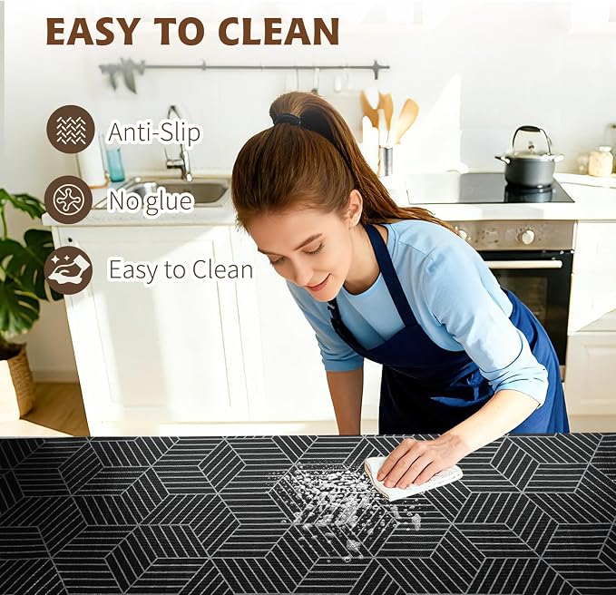Shelf Liners for Kitchen Cabinets 12in x 20FT, Non Adhesive Cabinet Liner - Image 4