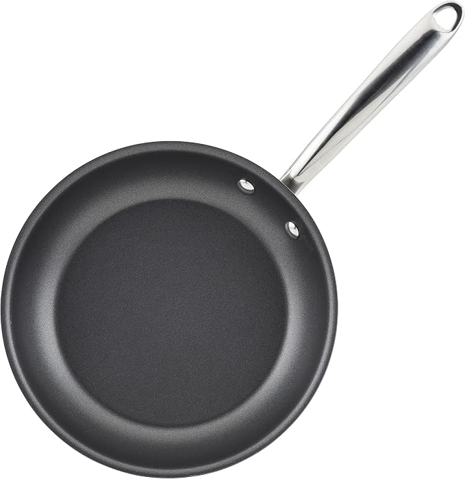 Rachael Ray 70033 Professional Stainless Steel/Hard Anodized Nonstick Cookware Pots and Pans Set, 11 Piece - Gray and Silver - Image 9