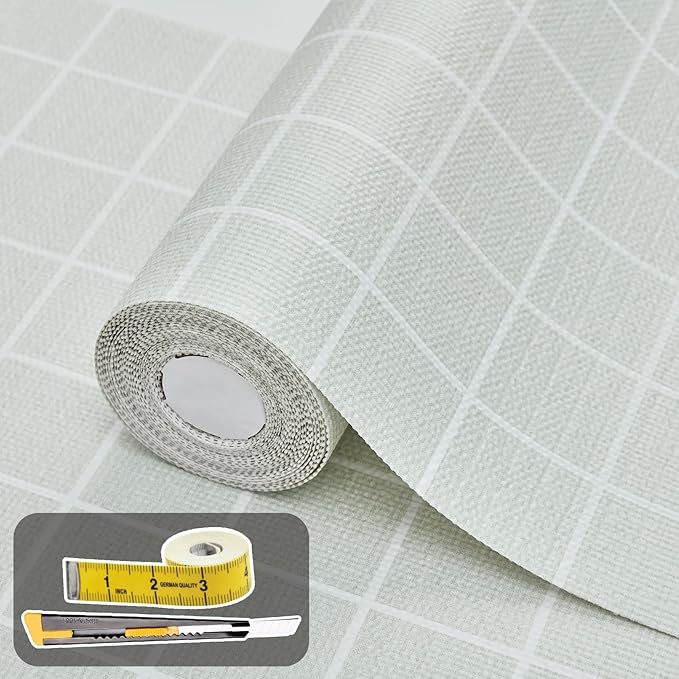 Drawer and Shelf Liner for Kitchen Cabinet: 17 in X 20 Ft Non Slip by Kimhan
