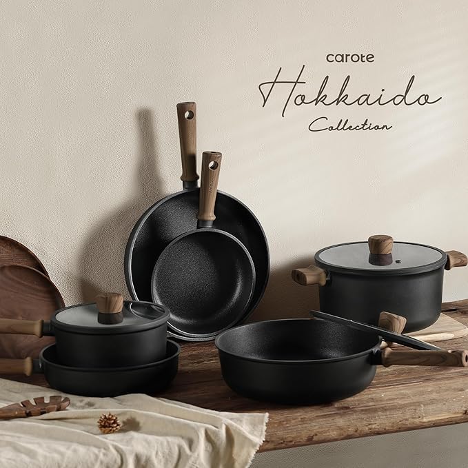 CAROTE Nonstick Pots and Pans Set, Cookware Set - Image 7