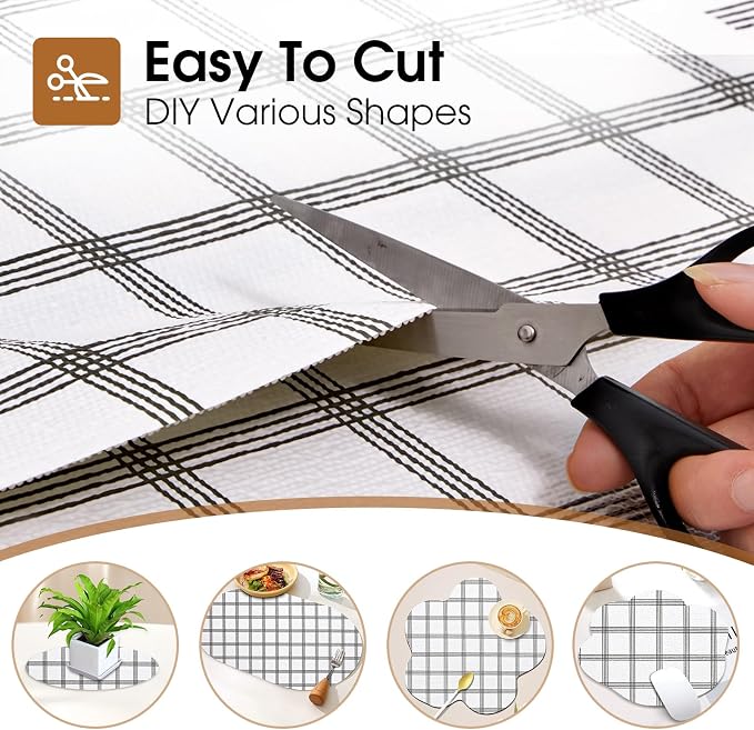 Beautysaid Shelf and Drawer Liner for Kitchen Cabinet Non Adhesive Non Slip - Image 5