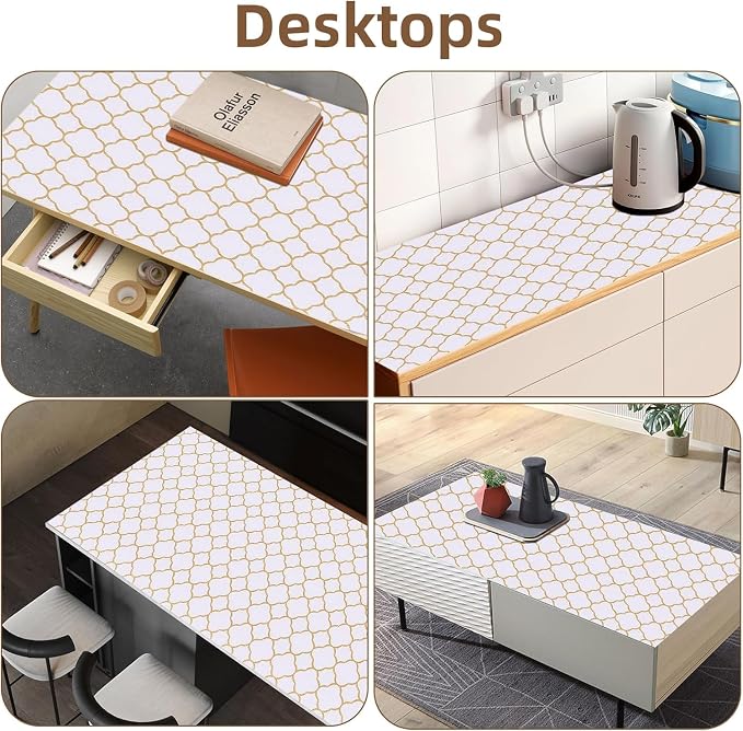 Shelf Drawer Liners for Kitchen Cabinets 12 in X 30 Ft Drawer Liner - Image 6