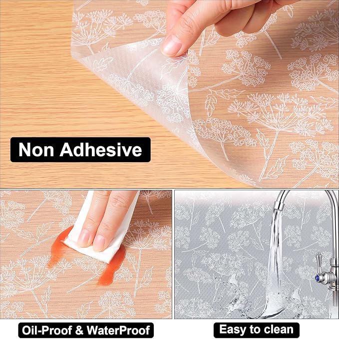 Cooyes Shelf Liner Drawer Liners, Shelf Liners for Kitchen Cabinets - Image 7
